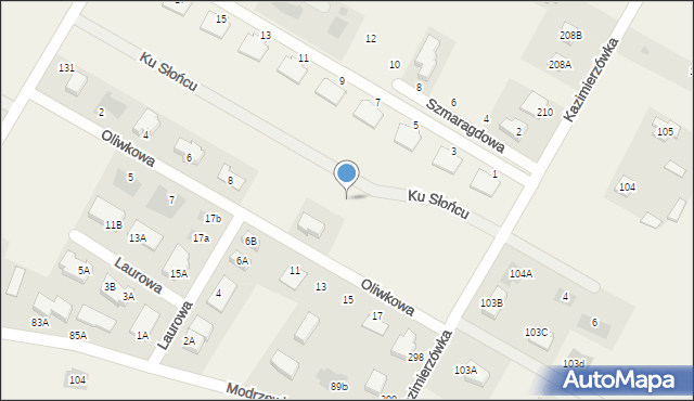 Kalinówka, Ku Słońcu, 10, mapa Kalinówka