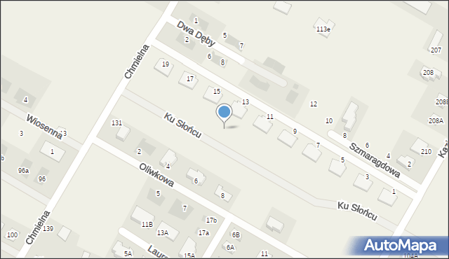 Kalinówka, Ku Słońcu, 5, mapa Kalinówka