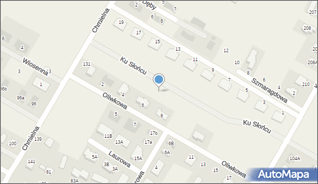 Kalinówka, Ku Słońcu, 6, mapa Kalinówka