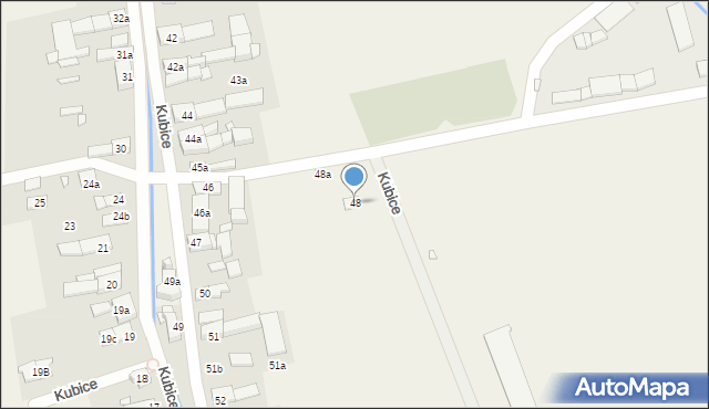 Kubice, Kubice, 48, mapa Kubice
