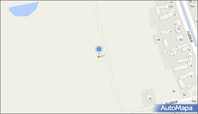 Kubice, Kubice, 9b, mapa Kubice