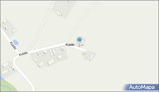 Kubiki, Kubiki, 2, mapa Kubiki