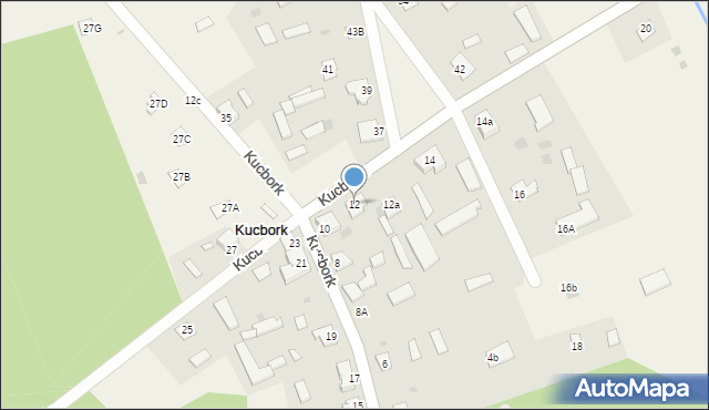 Kucbork, Kucbork, 12, mapa Kucbork