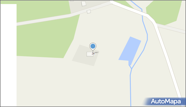 Kucbork, Kucbork, 1a, mapa Kucbork