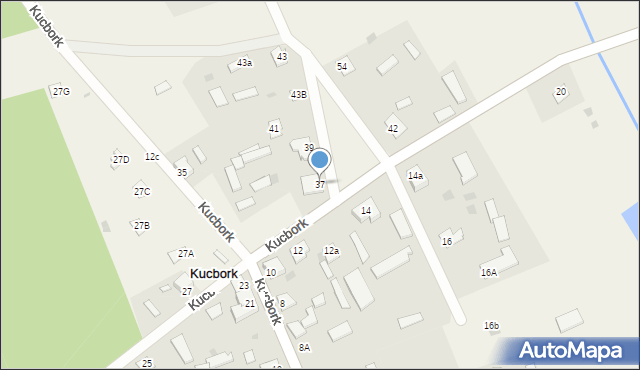 Kucbork, Kucbork, 37, mapa Kucbork