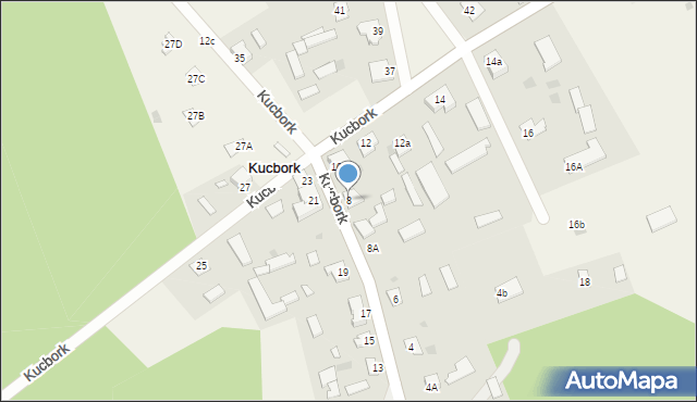 Kucbork, Kucbork, 8, mapa Kucbork