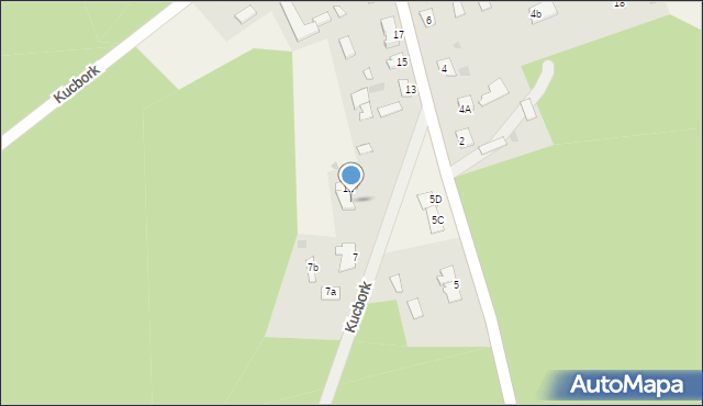 Kucbork, Kucbork, 9, mapa Kucbork