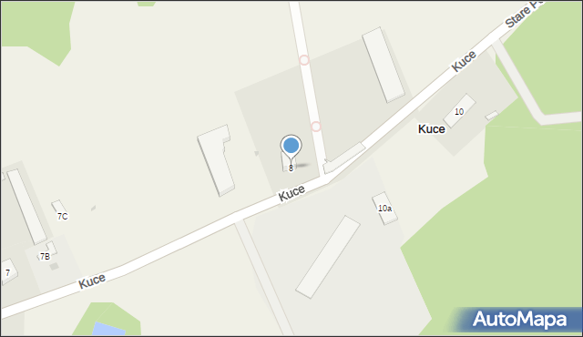 Kuce, Kuce, 8, mapa Kuce