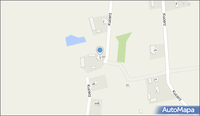 Kucerz, Kucerz, 1, mapa Kucerz