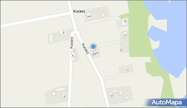 Kucerz, Kucerz, 12A, mapa Kucerz