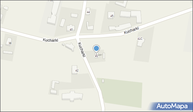 Kucharki, Kucharki, 41, mapa Kucharki