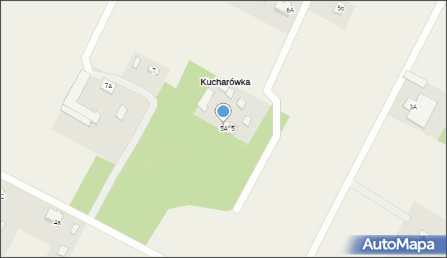 Kucharówka, Kucharówka, 5A, mapa Kucharówka