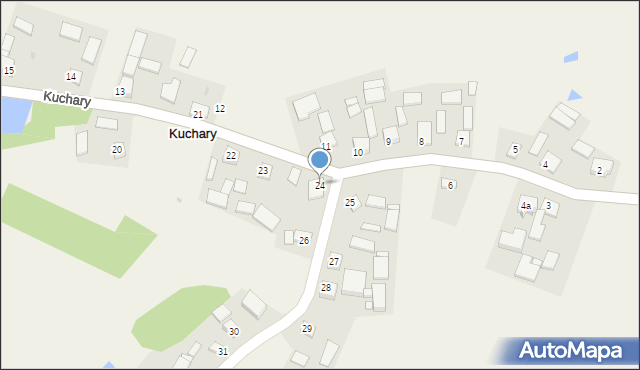 Kuchary, Kuchary, 24, mapa Kuchary