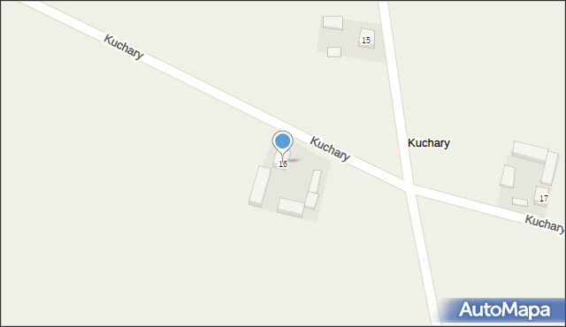 Kuchary, Kuchary, 16, mapa Kuchary