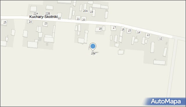 Kuchary-Skotniki, Kuchary-Skotniki, 18a, mapa Kuchary-Skotniki