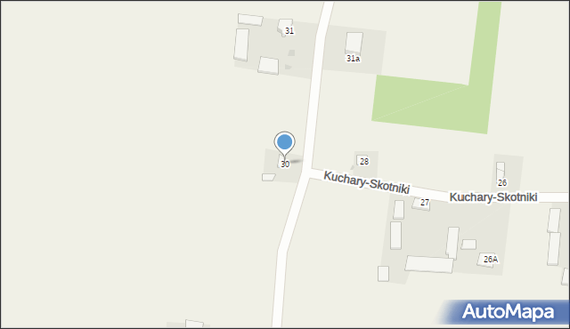 Kuchary-Skotniki, Kuchary-Skotniki, 30, mapa Kuchary-Skotniki