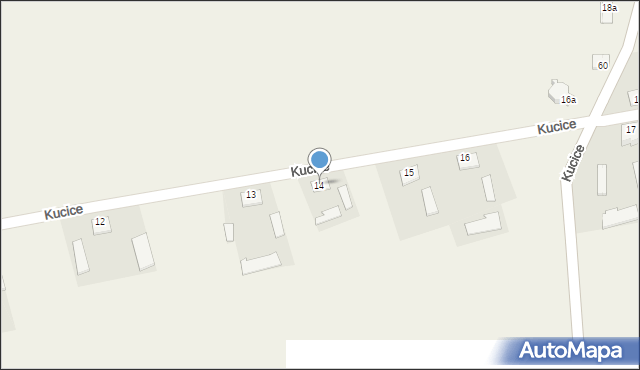 Kucice, Kucice, 14, mapa Kucice
