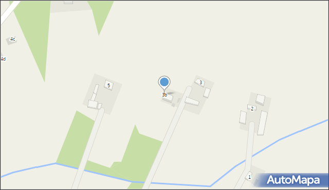 Kuciny, Kuciny, 3b, mapa Kuciny