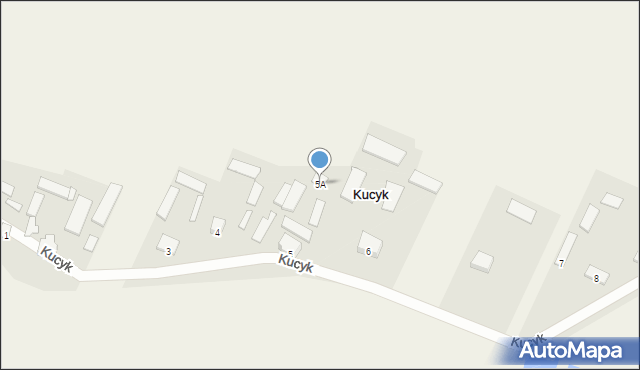 Kucyk, Kucyk, 5A, mapa Kucyk