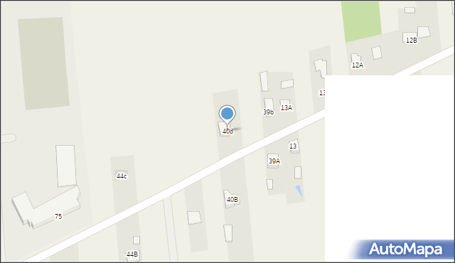 Kuczki-Kolonia, Kuczki-Kolonia, 40d, mapa Kuczki-Kolonia
