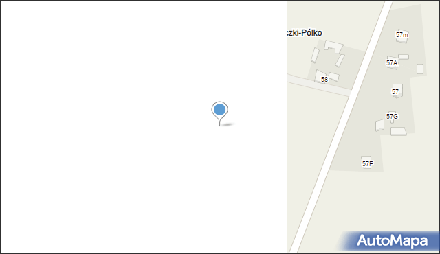 Kuczki-Kolonia, Kuczki-Kolonia, 59A, mapa Kuczki-Kolonia