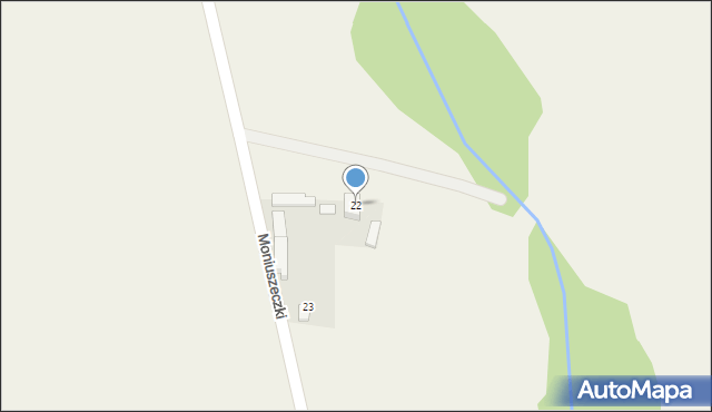 Kuczyn, Kuczyn, 22, mapa Kuczyn