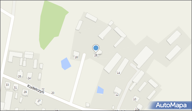 Kudelczyn, Kudelczyn, 16, mapa Kudelczyn