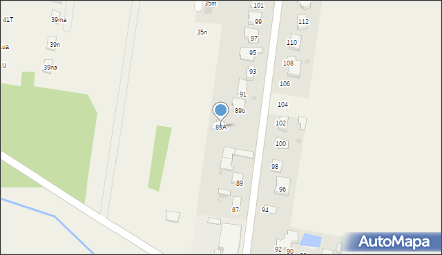 Kudrowice, Kudrowice, 89A, mapa Kudrowice