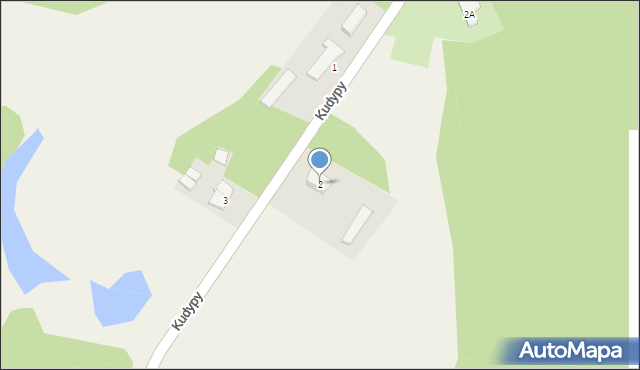 Kudypy, Kudypy, 2, mapa Kudypy