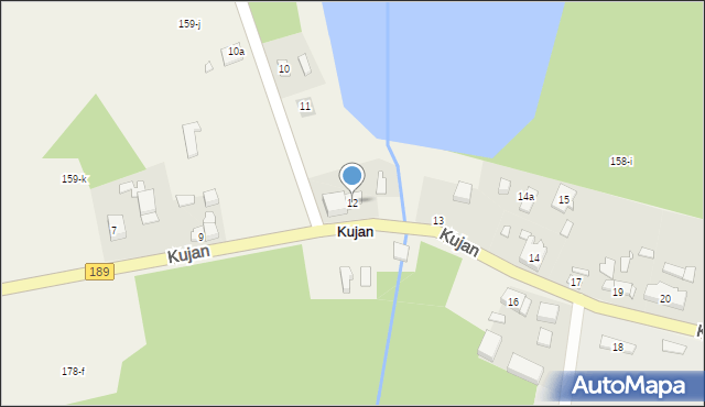 Kujan, Kujan, 12, mapa Kujan