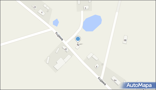 Kujawa, Kujawa, 5a, mapa Kujawa