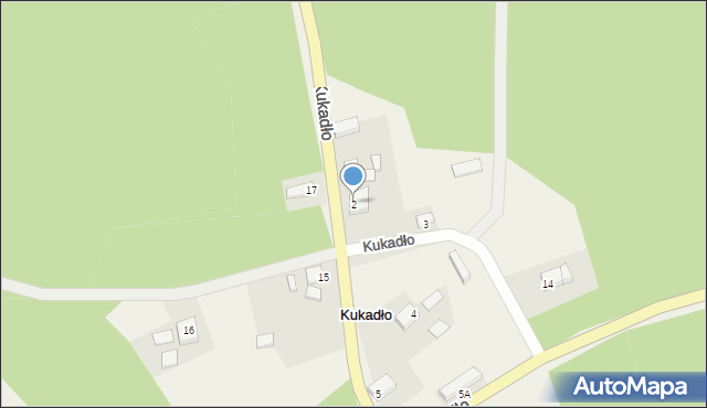 Kukadło, Kukadło, 2, mapa Kukadło