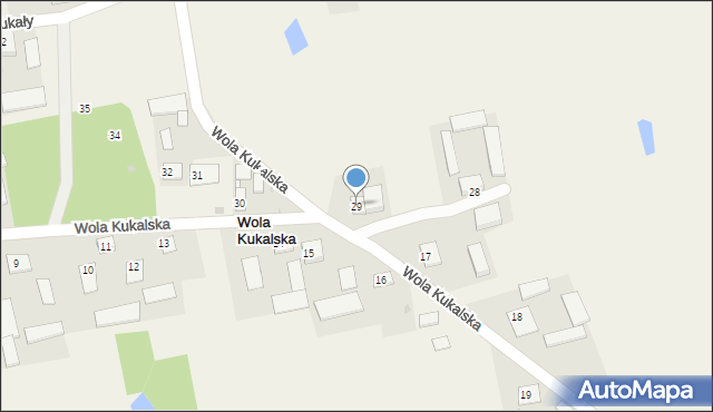 Kukały, Kukały, 29, mapa Kukały