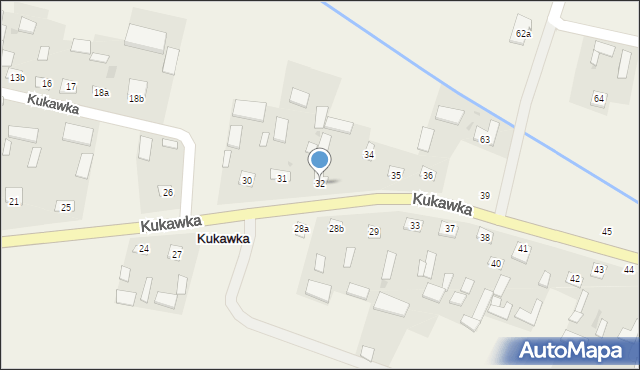 Kukawka, Kukawka, 32, mapa Kukawka