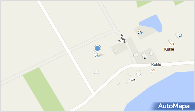 Kukle, Kukle, 23A, mapa Kukle