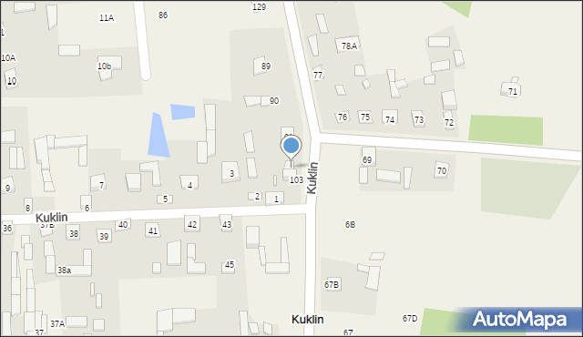 Kuklin, Kuklin, 92, mapa Kuklin