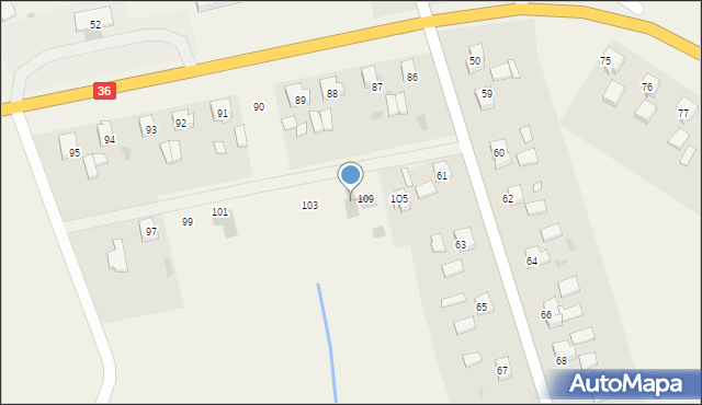 Kuklinów, Kuklinów, 111, mapa Kuklinów