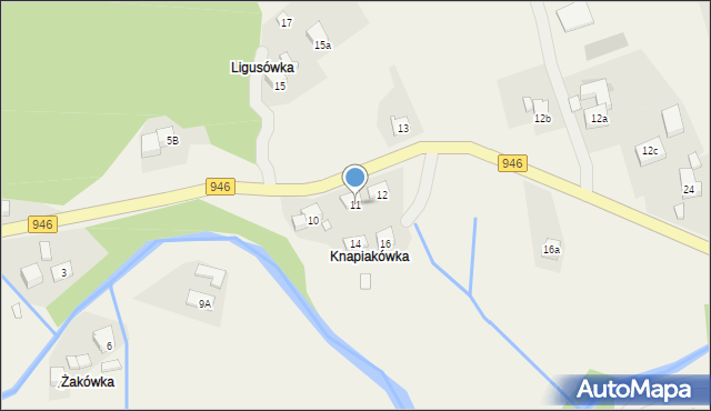 Kuków, Kuków, 11, mapa Kuków