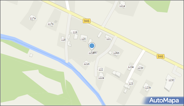 Kuków, Kuków, 121BN, mapa Kuków