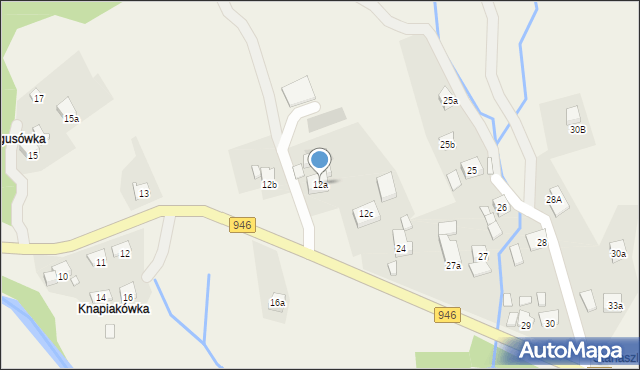 Kuków, Kuków, 12a, mapa Kuków