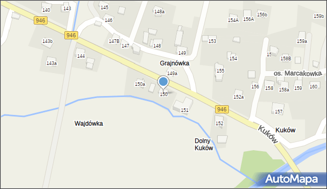 Kuków, Kuków, 150, mapa Kuków