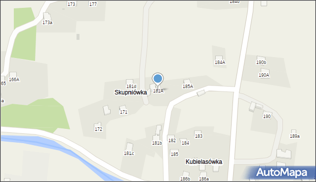 Kuków, Kuków, 181A, mapa Kuków