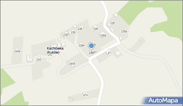 Kuków, Kuków, 238C, mapa Kuków