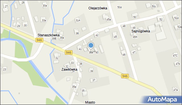 Kuków, Kuków, 38a, mapa Kuków