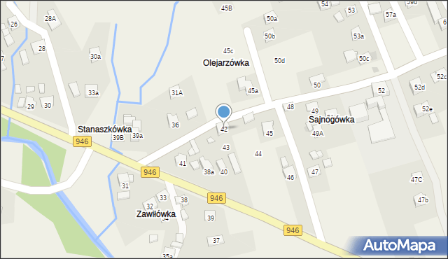 Kuków, Kuków, 42, mapa Kuków