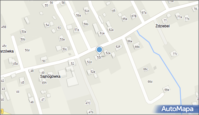 Kuków, Kuków, 52c, mapa Kuków