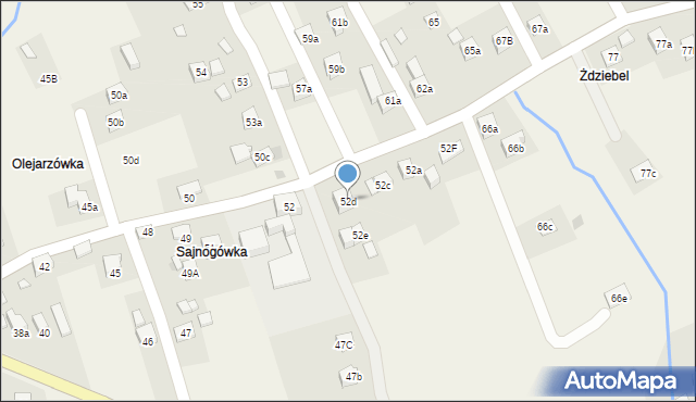 Kuków, Kuków, 52d, mapa Kuków