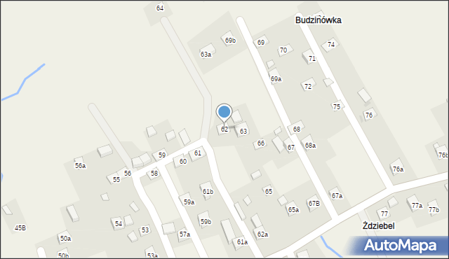 Kuków, Kuków, 62, mapa Kuków