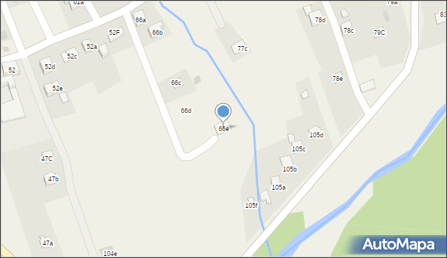 Kuków, Kuków, 66e, mapa Kuków