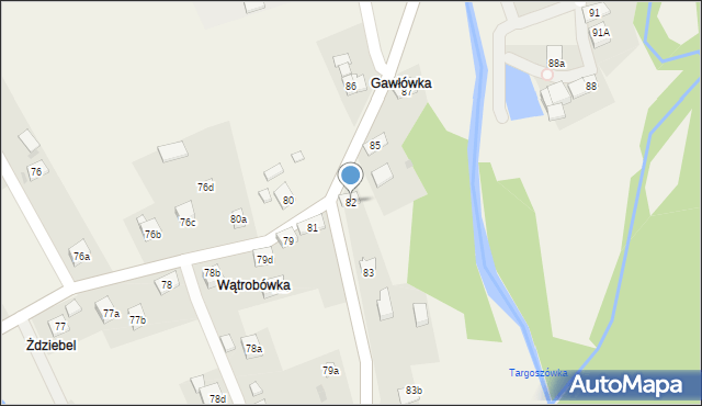 Kuków, Kuków, 82, mapa Kuków